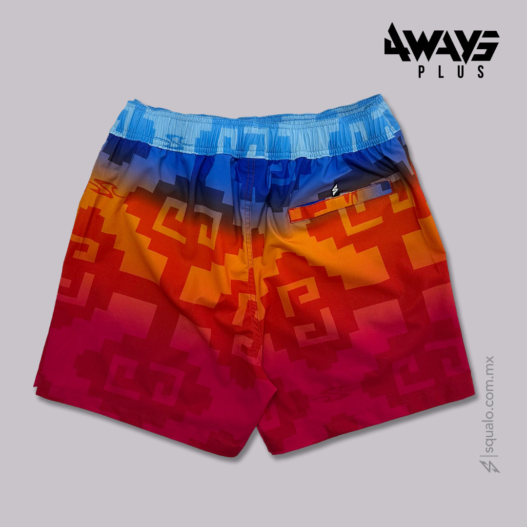 TRAJE DE BAÑO VOLLEY GREX NARANJA 17"