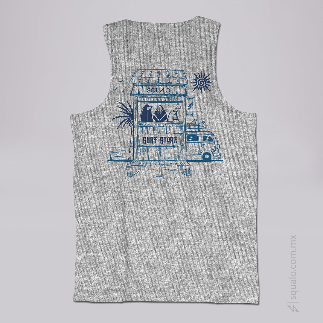 Playera Tank Storex Gris Jaspe