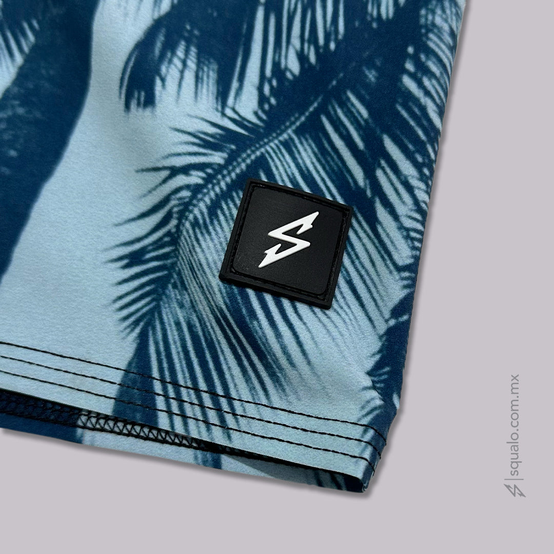 TRAJE DE BAÑO BOARDSHORT 19" PLAWA AZUL