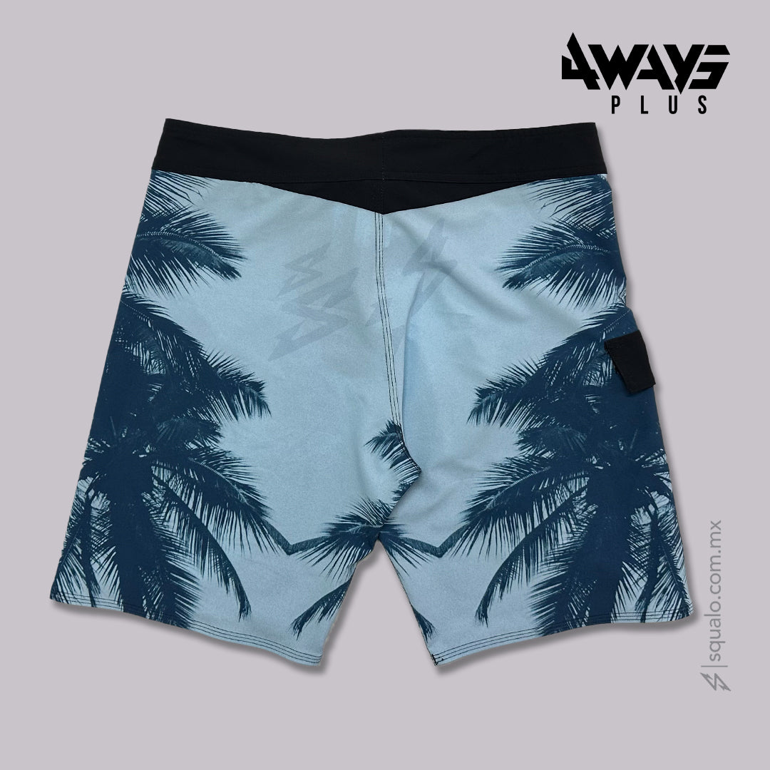 TRAJE DE BAÑO BOARDSHORT 19" PLAWA AZUL
