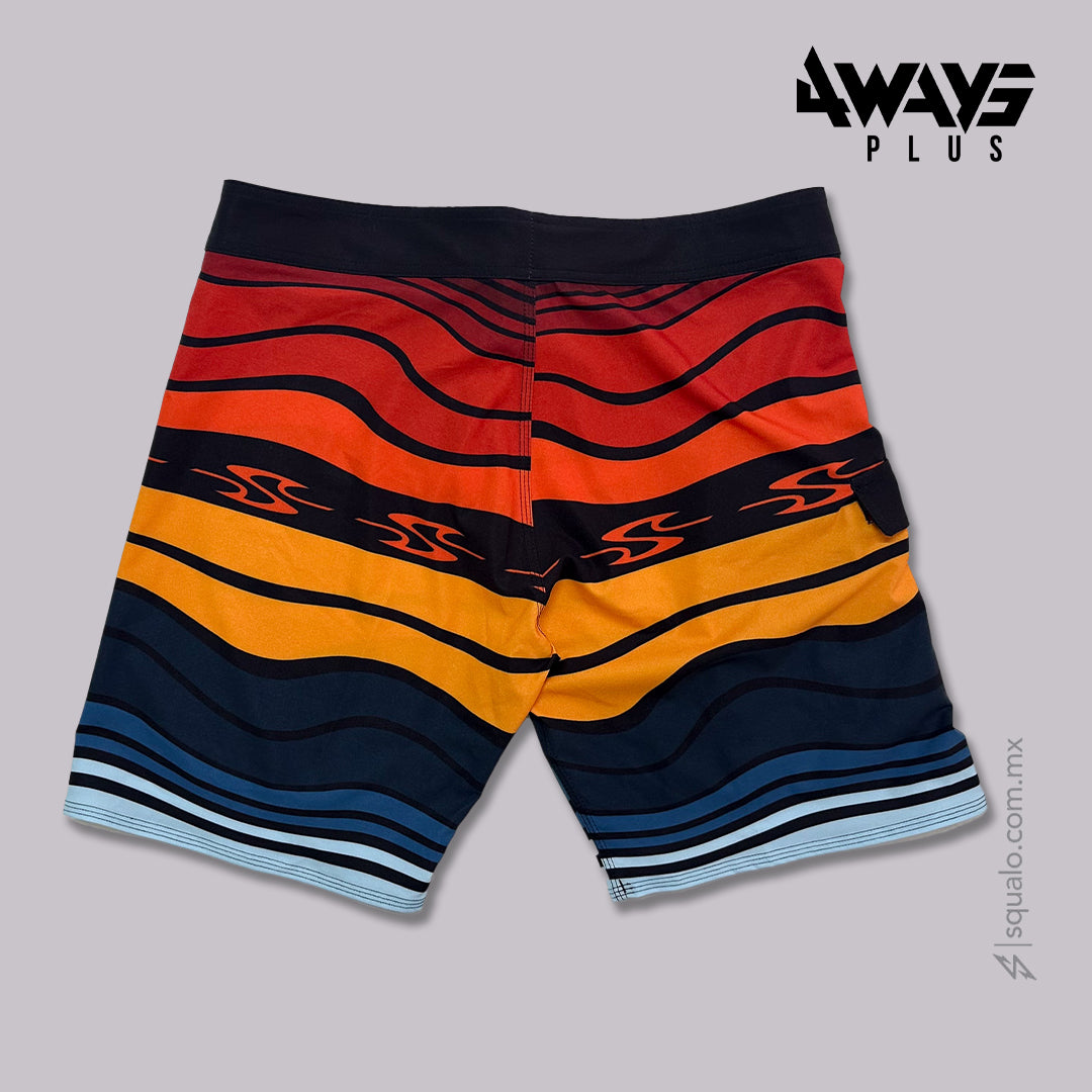 TRAJE DE BAÑO BOARDSHORT 19" LAV NARANJA