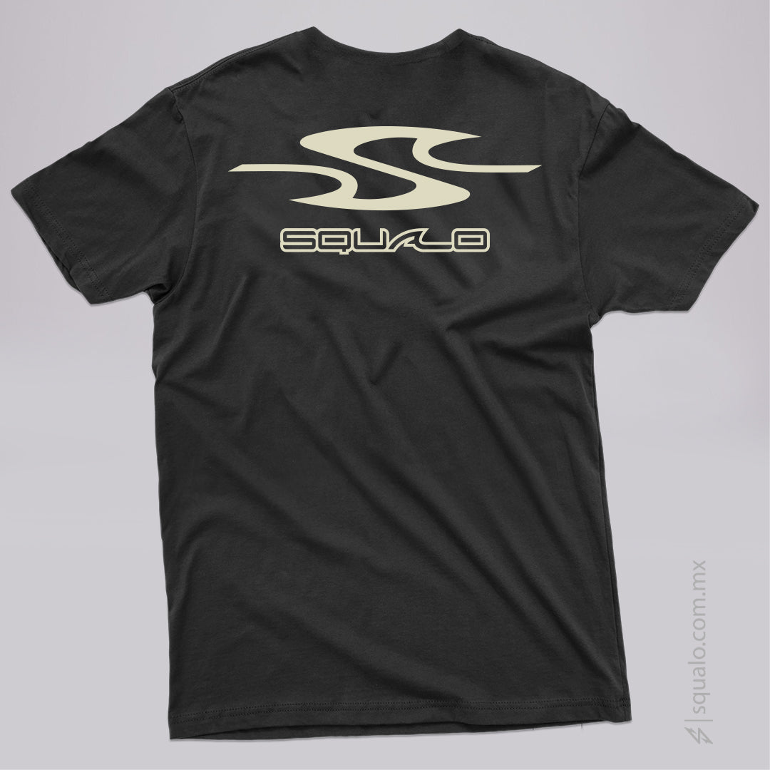 PLAYERA RETRO NEGRO