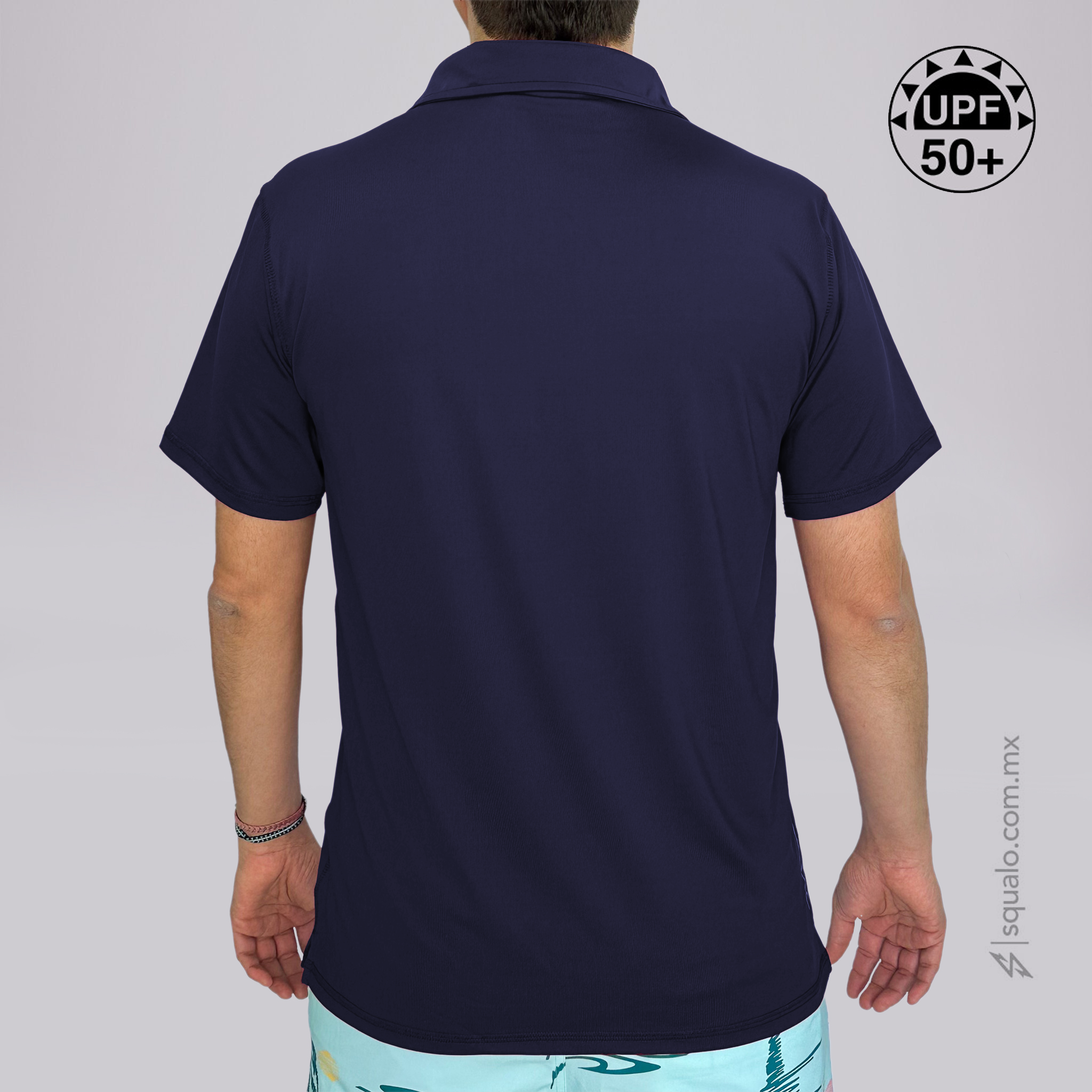 PLAYERA POLO MANGA CORTA POLOX II MARINO