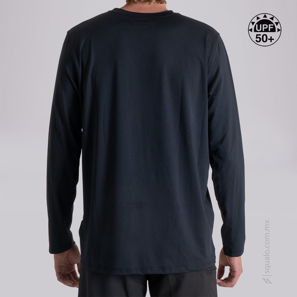 Rashguard Loose Fit Manga Larga Longcirk I Negro