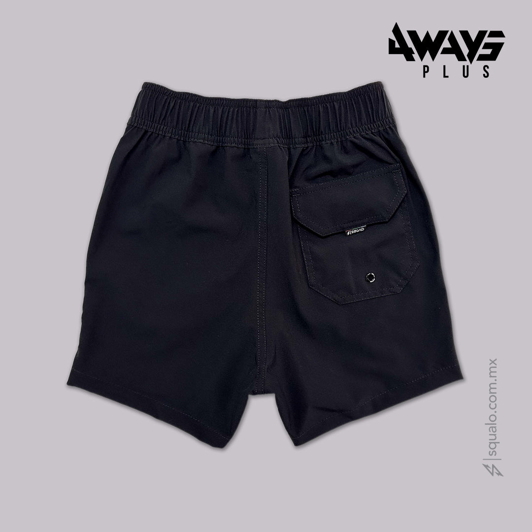 Traje De Baño Volley Kids Volbax Negro