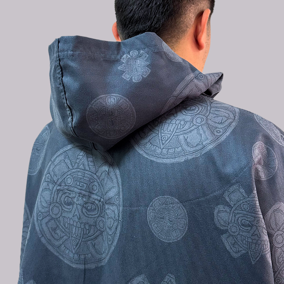 PONCHO PLATOX NEGRO