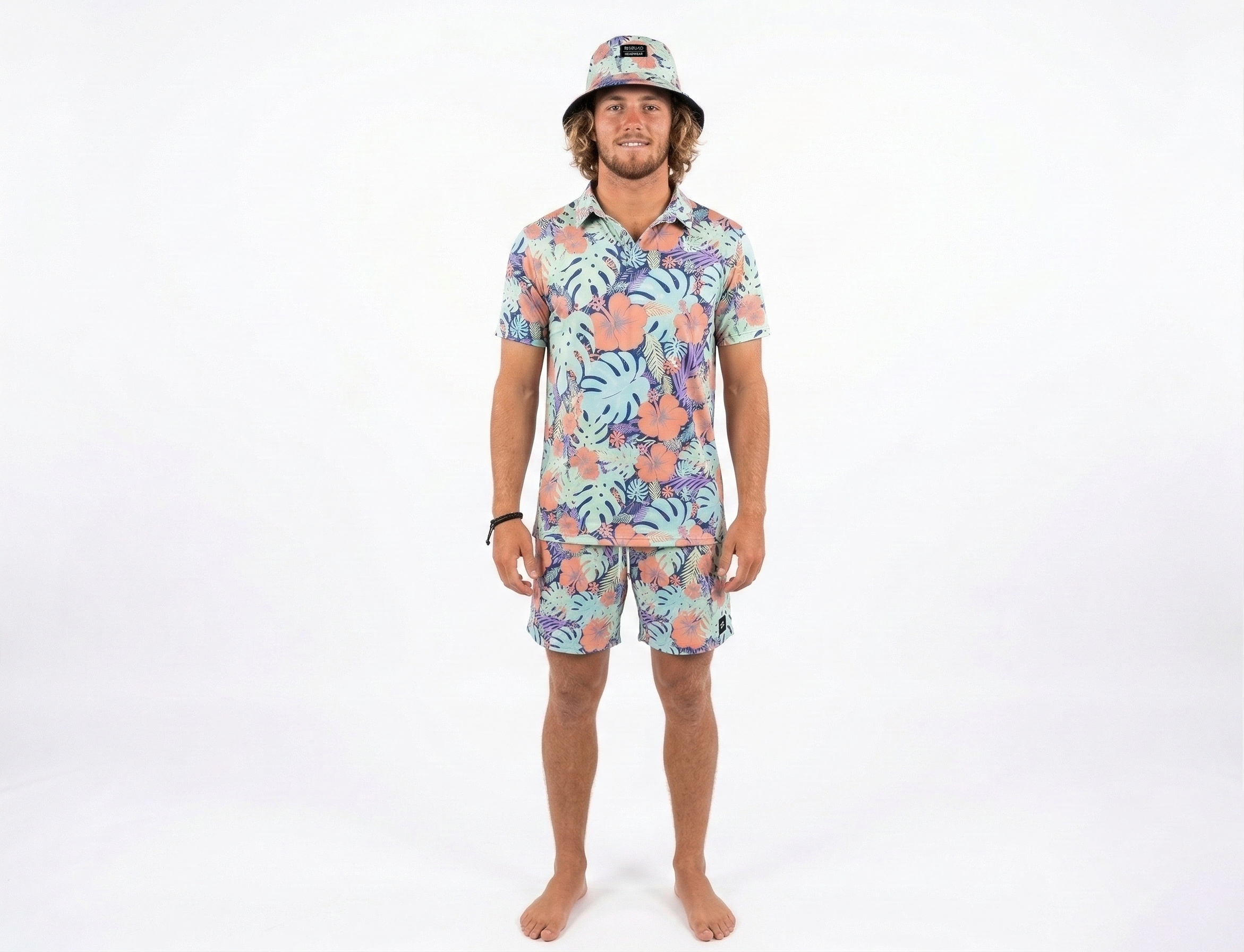 TRAJE DE BAÑO VOLLEY 17" HAW MULTICOLOR