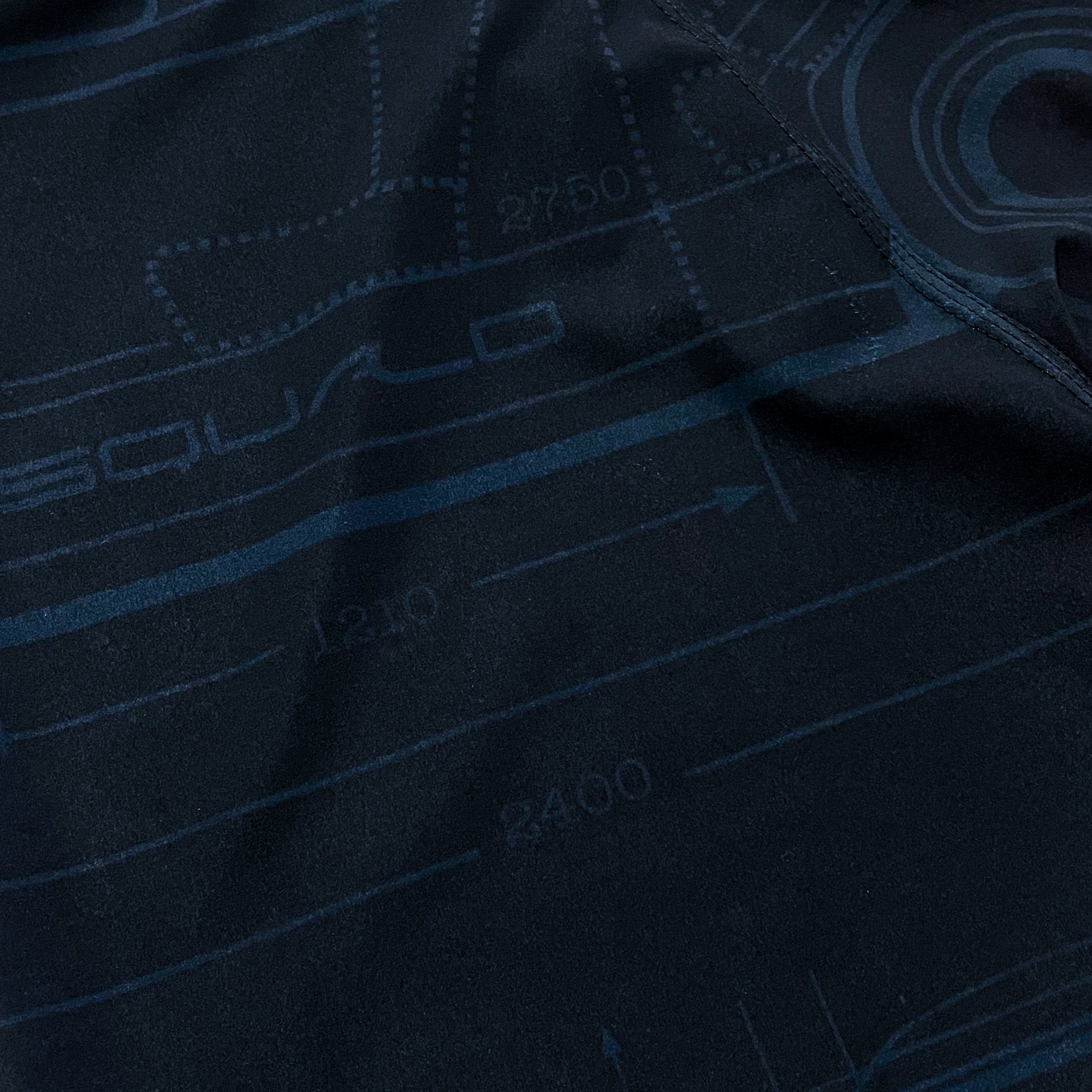 Traje de baño Boardshort 19" Combx Negro