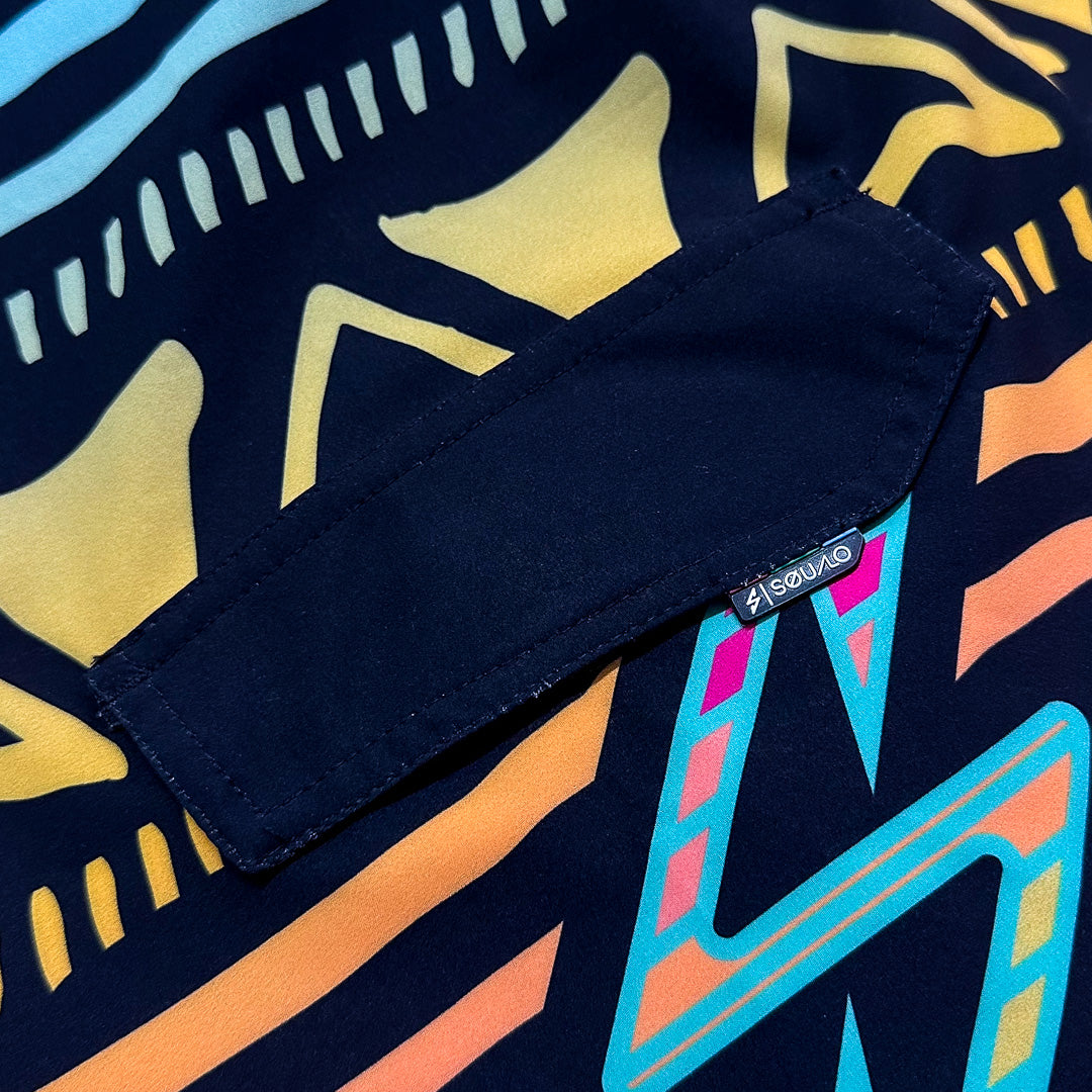 Traje de baño Boardshort 19" Wuipx Multicolor