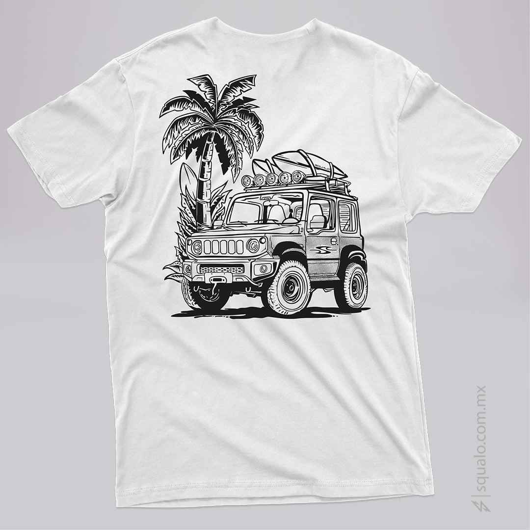 PLAYERA TROK BLANCO