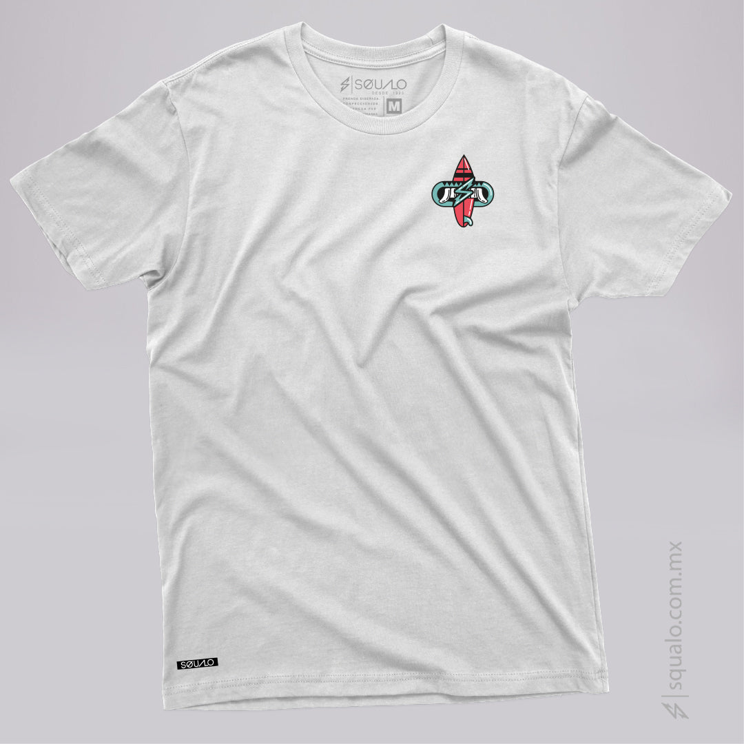 PLAYERA REGULAR FIT MANGA CORTA PACIFIC BLANCO