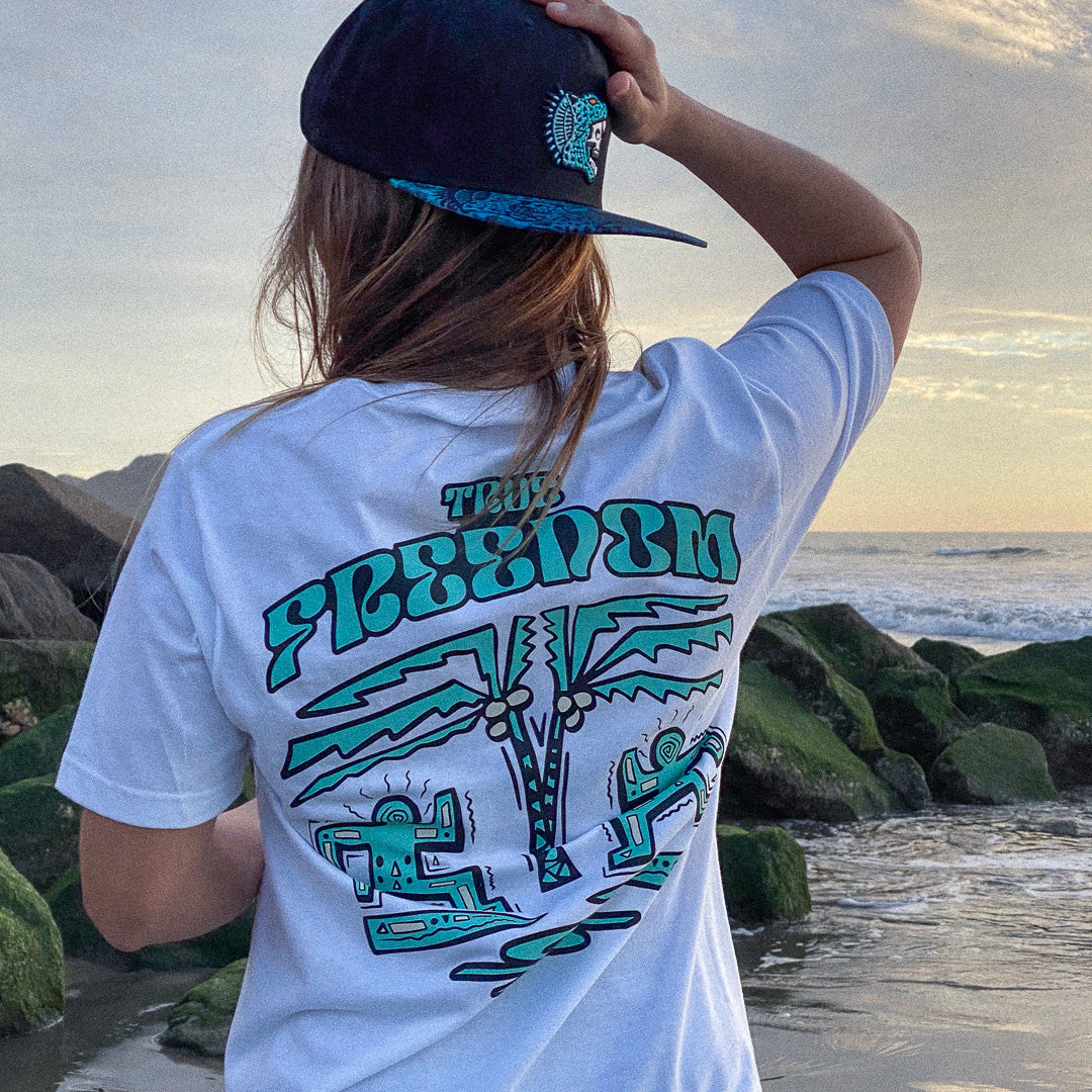 Playera Palma Blanco