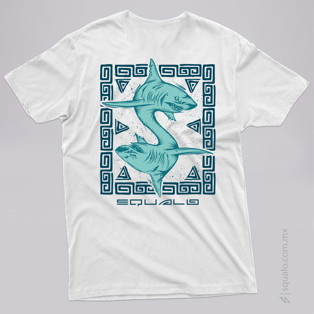 PLAYERA SXHARK BLANCO