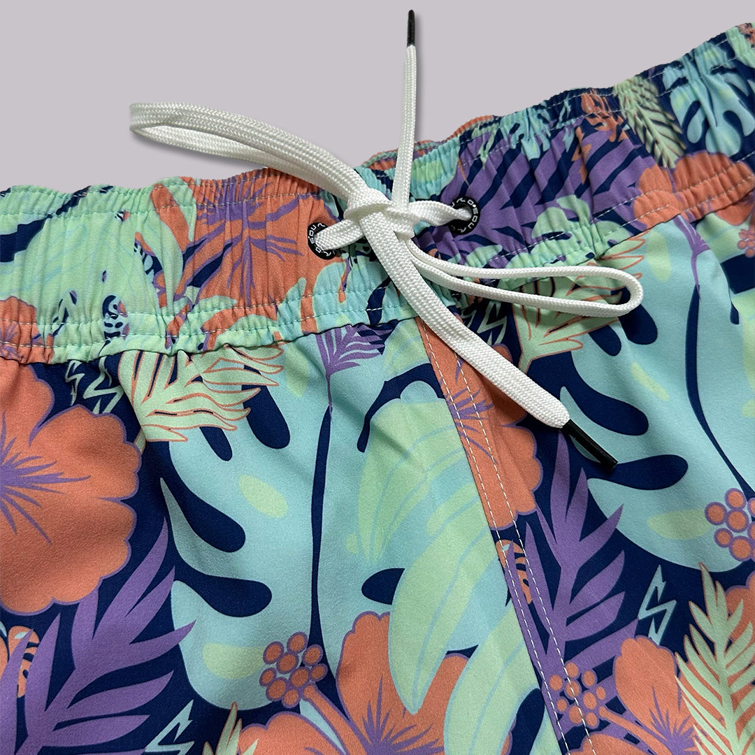 TRAJE DE BAÑO VOLLEY 17" HAW MULTICOLOR