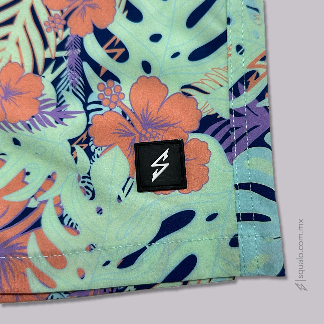 TRAJE DE BAÑO VOLLEY 17" HAW MULTICOLOR