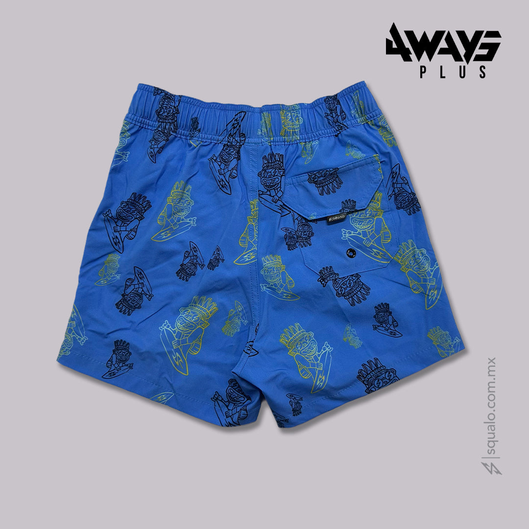 TRAJE DE BAÑO VOLLEY KIDS VOLITLA AZUL