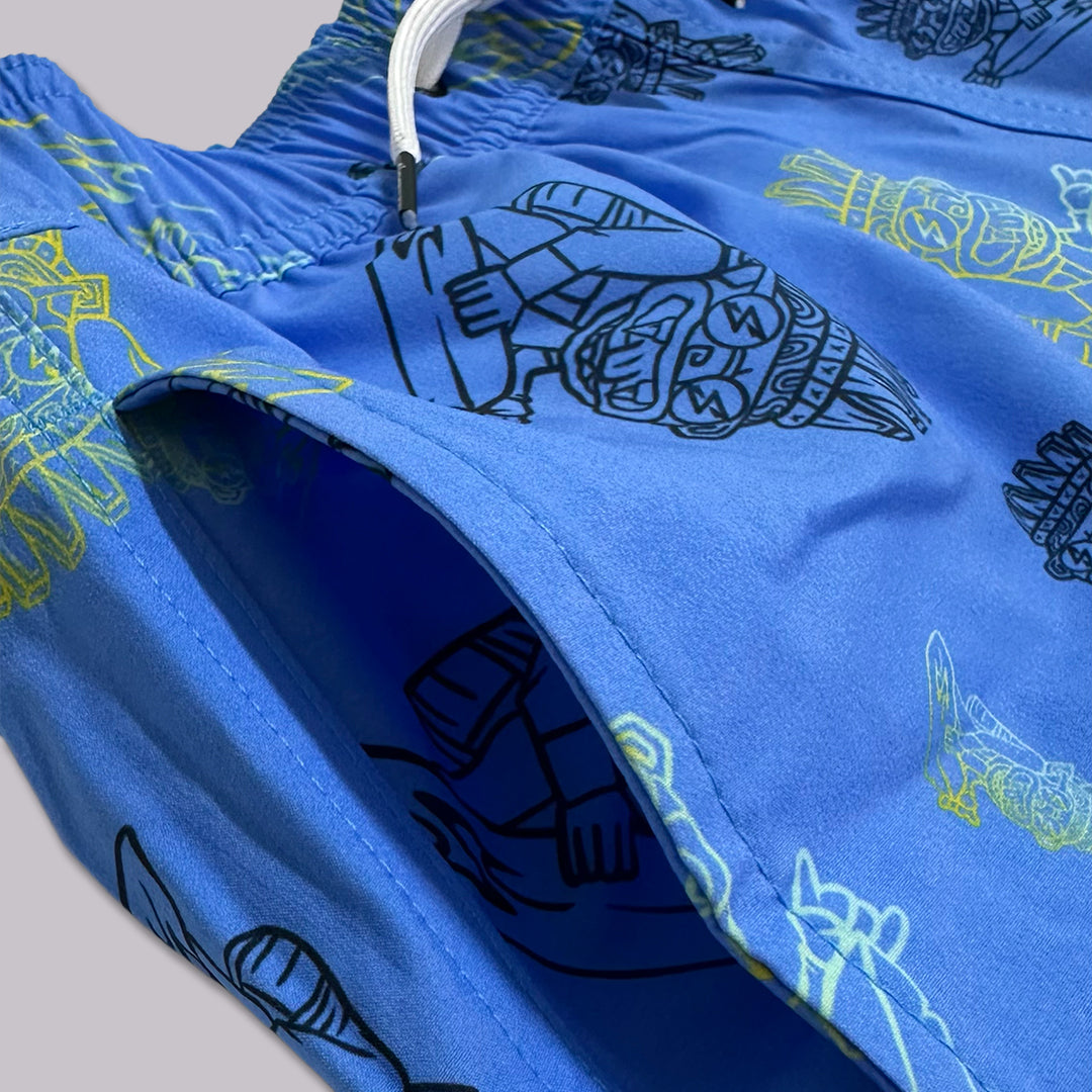TRAJE DE BAÑO VOLLEY KIDS VOLITLA AZUL