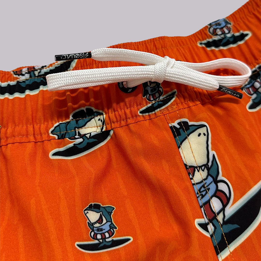 TRAJE DE BAÑO VOLLEY KIDS VANDY NARANJA
