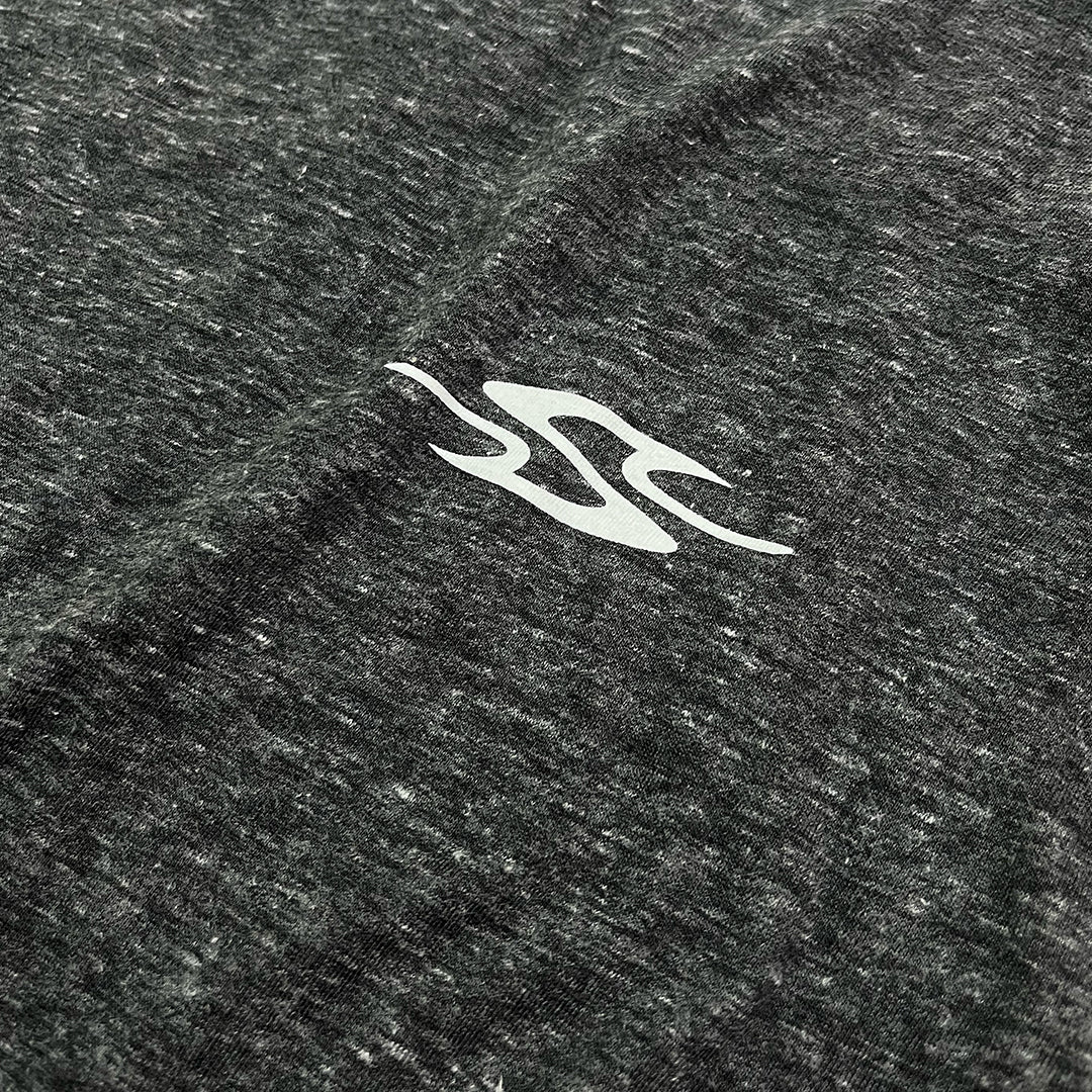 PLAYERA RETRO NEGRO JASPE