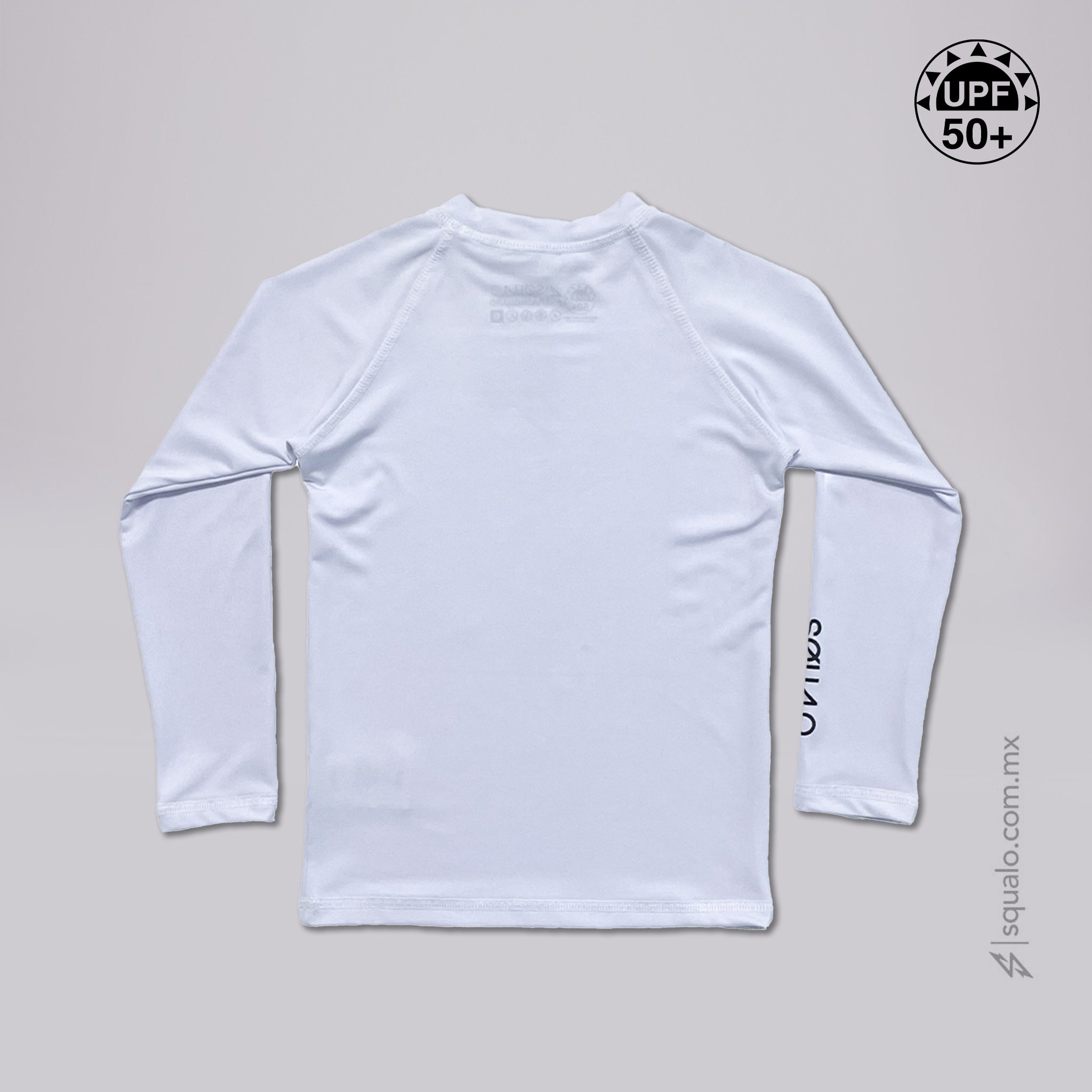Playera Rashguard Raxh Kids Blanco