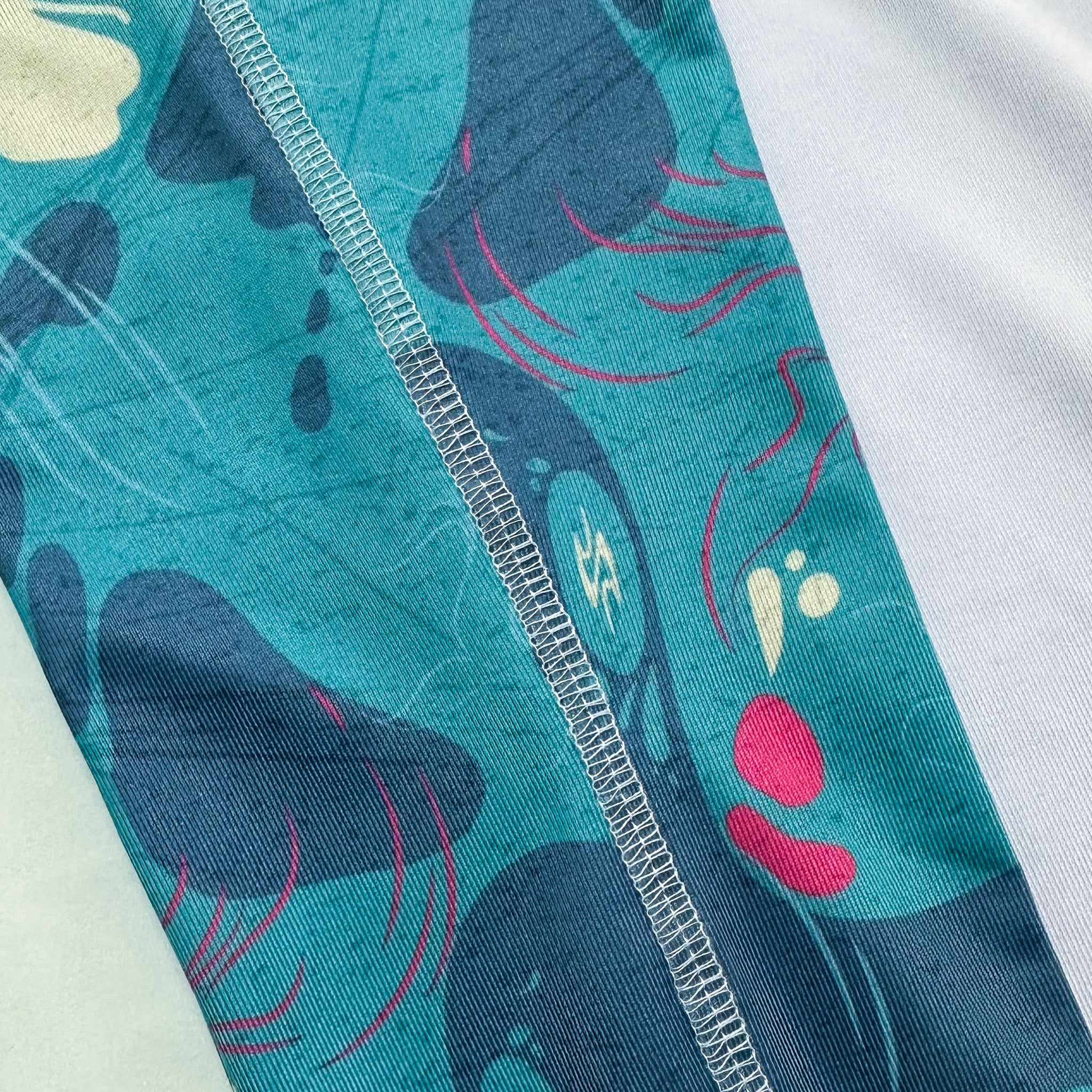 Rashguard Corte Ajustado Mancht Azul