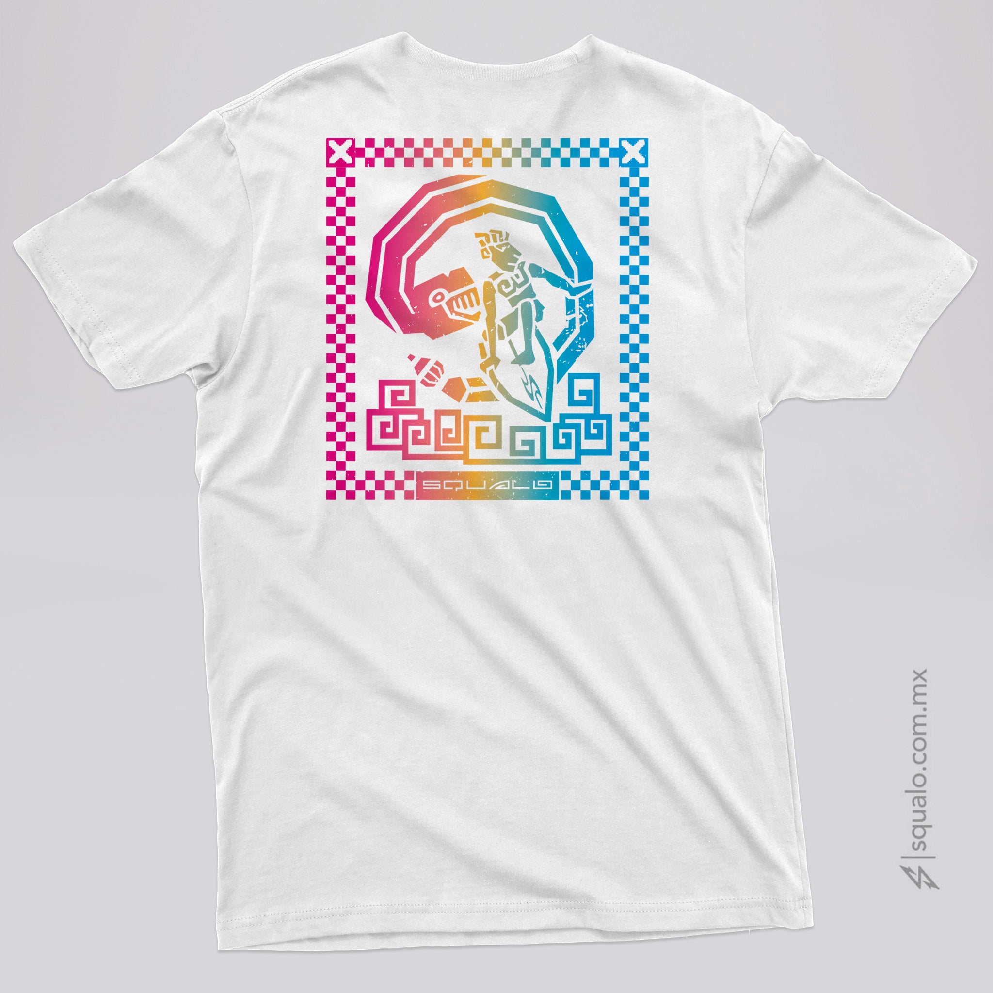 PLAYERA CHECKWAVE BLANCO