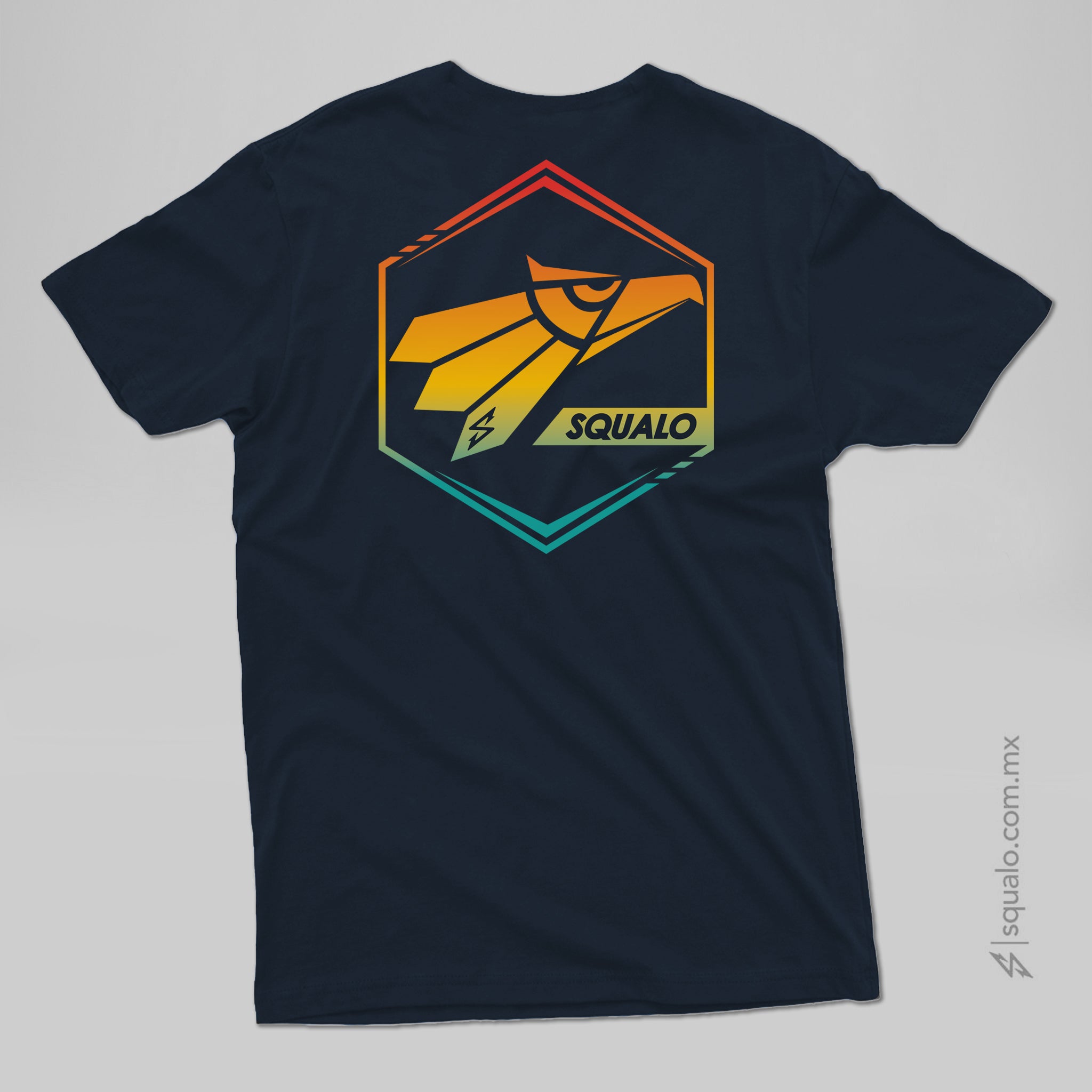 PLAYERA AGUILAROMBOX MARINO – Squalo - Main Image