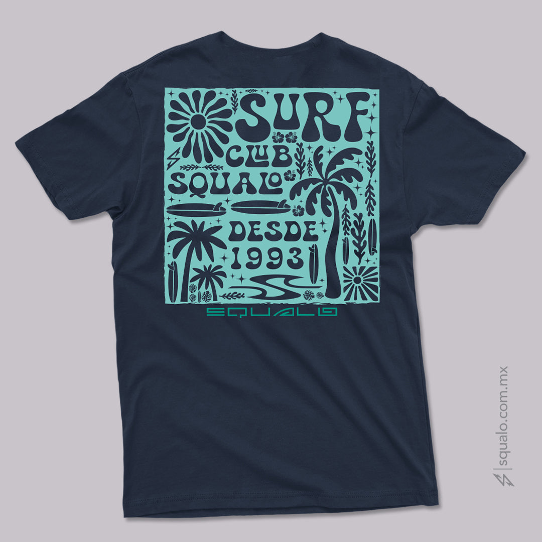 PLAYERA REGULAR FIT MANGA CORTA XQUAREX MARINO