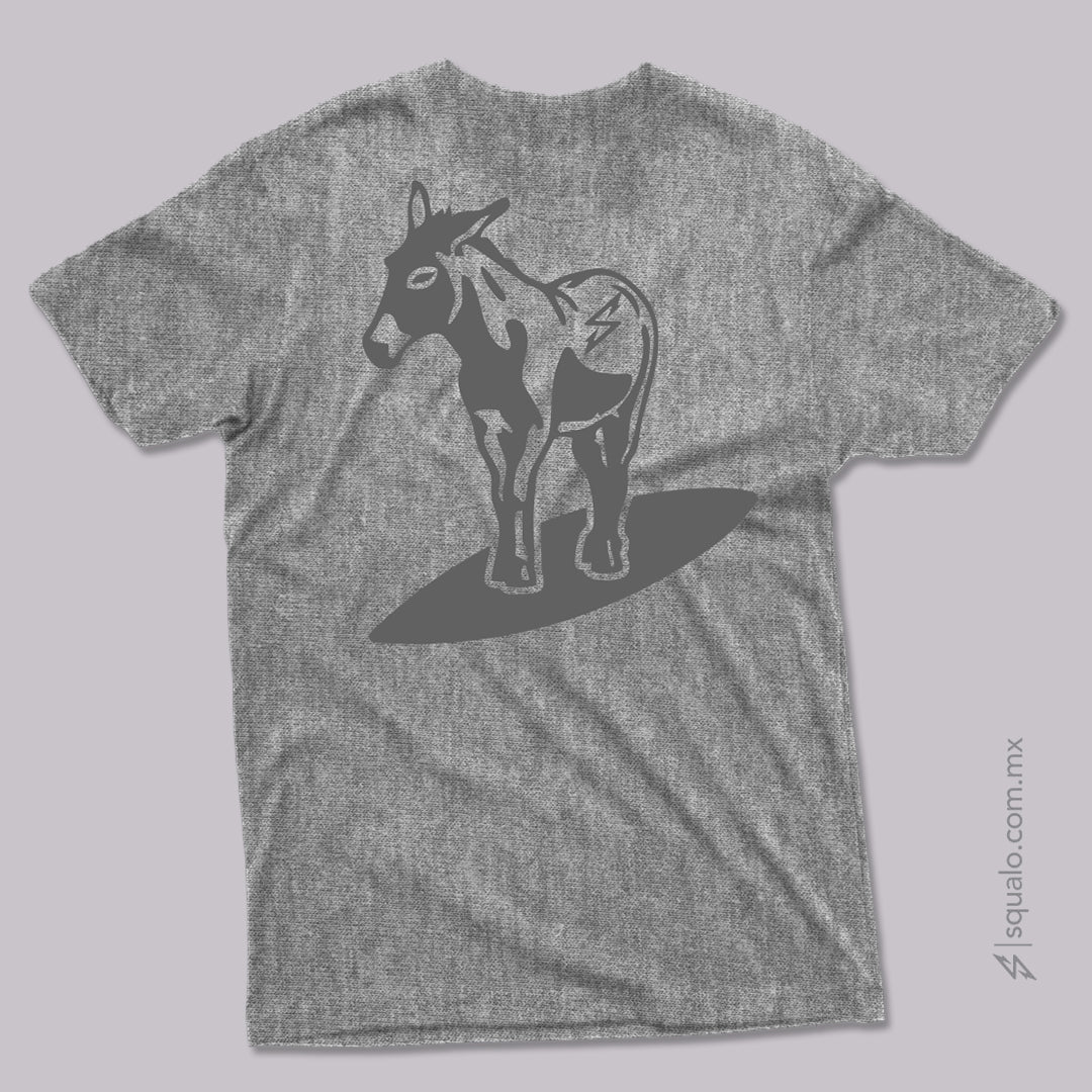 PLAYERA BURROX GRIS JASPE