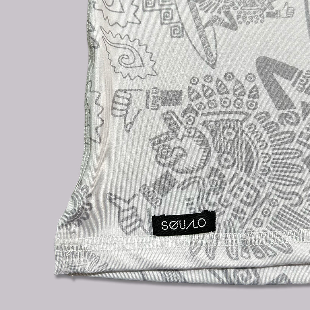 PLAYERA POLO MANGA CORTA XAMP MX BLANCO