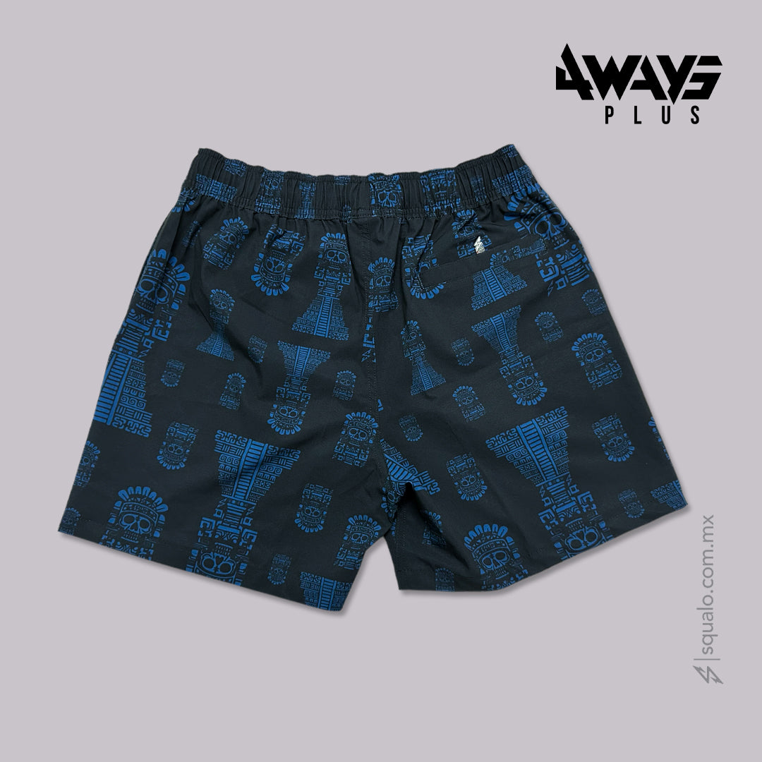 TRAJE DE BAÑO VOLLEY 17" CUBRIX NEGRO