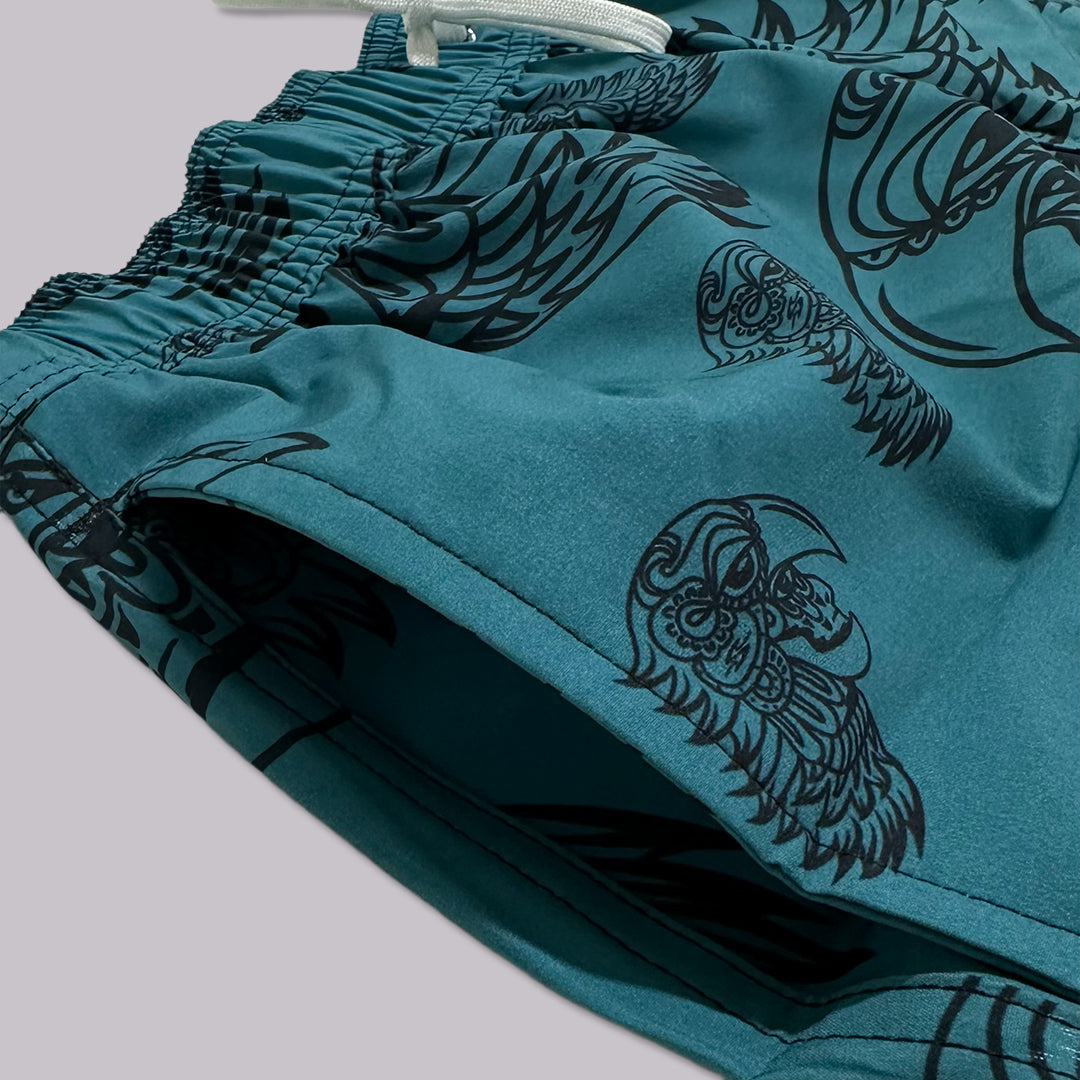 TRAJE DE BAÑO VOLLEY 17" TREMEX AZUL