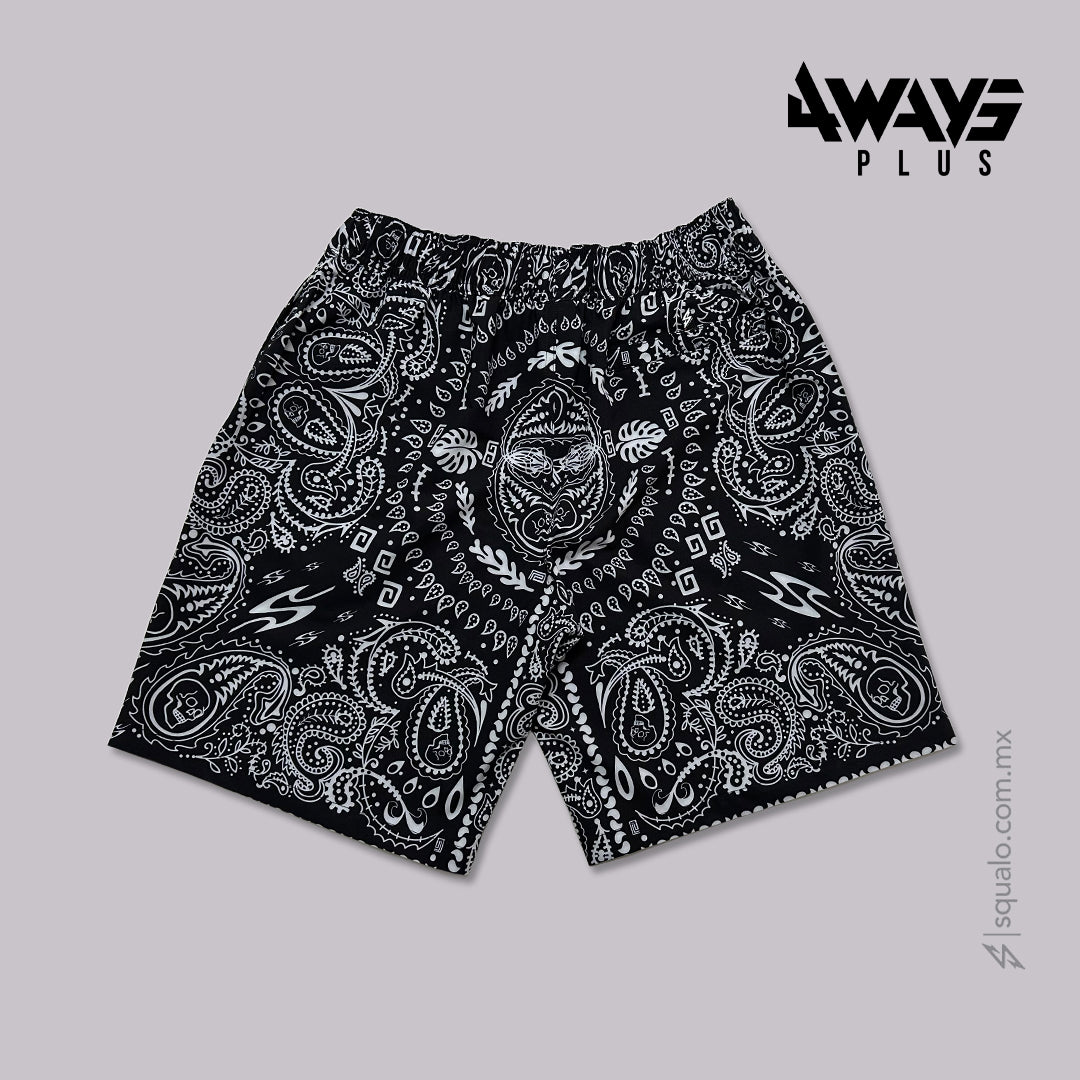 TRAJE DE BAÑO VOLLEY 19" PALIAKAT NEGRO