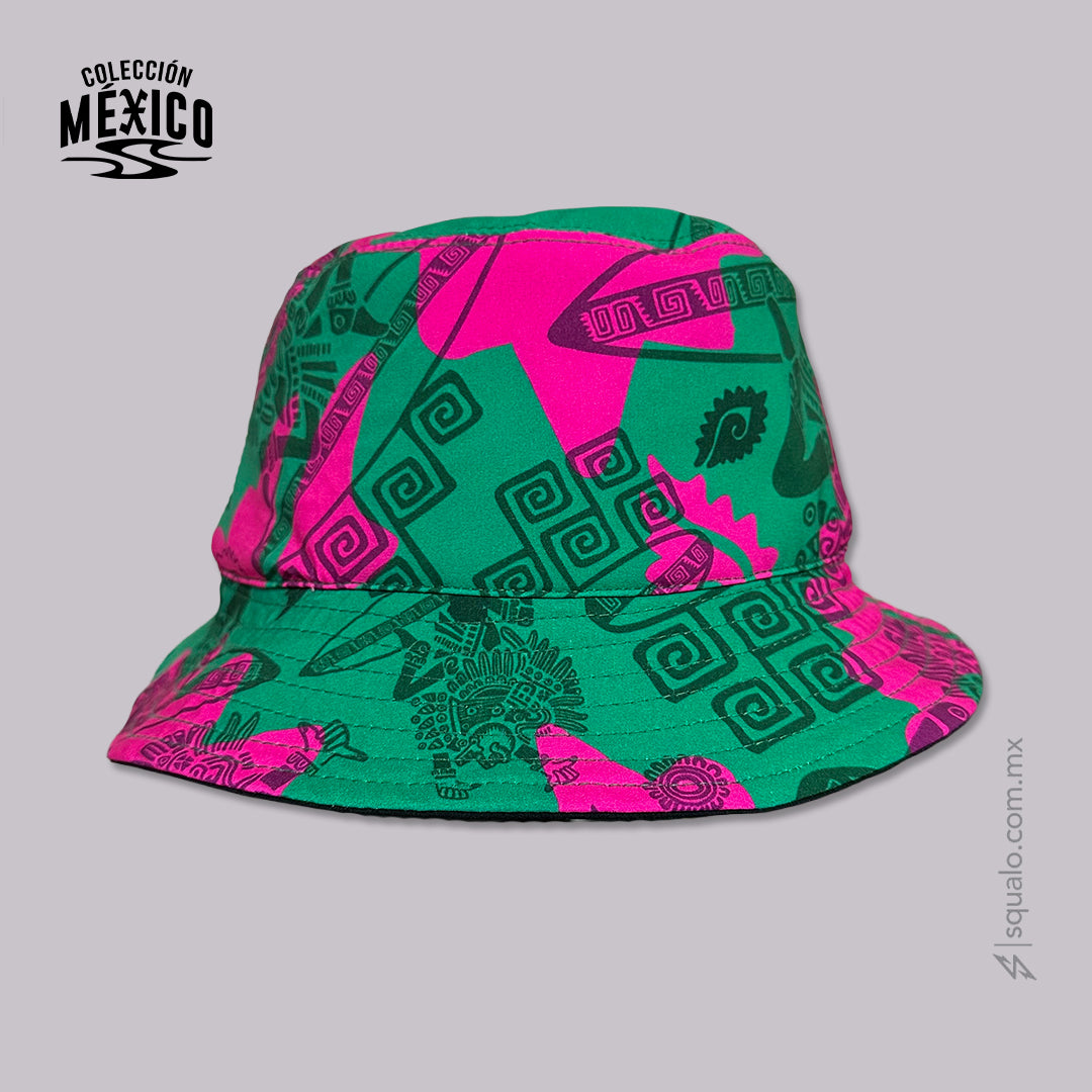 SOMBRERO BUCKET DOBLE VISTA MX MULTICOLOR
