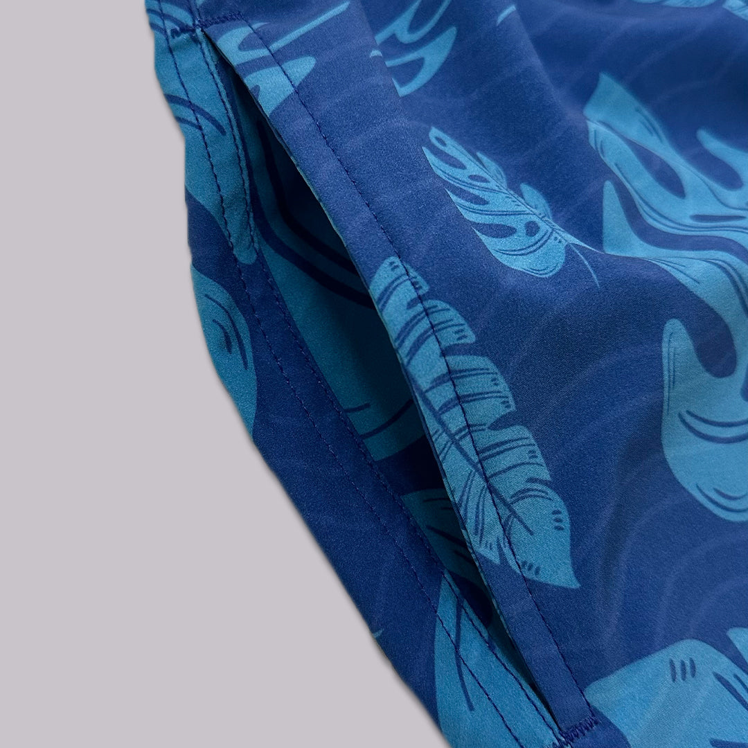 TRAJE DE BAÑO VOLLEY DEG AZUL 17"