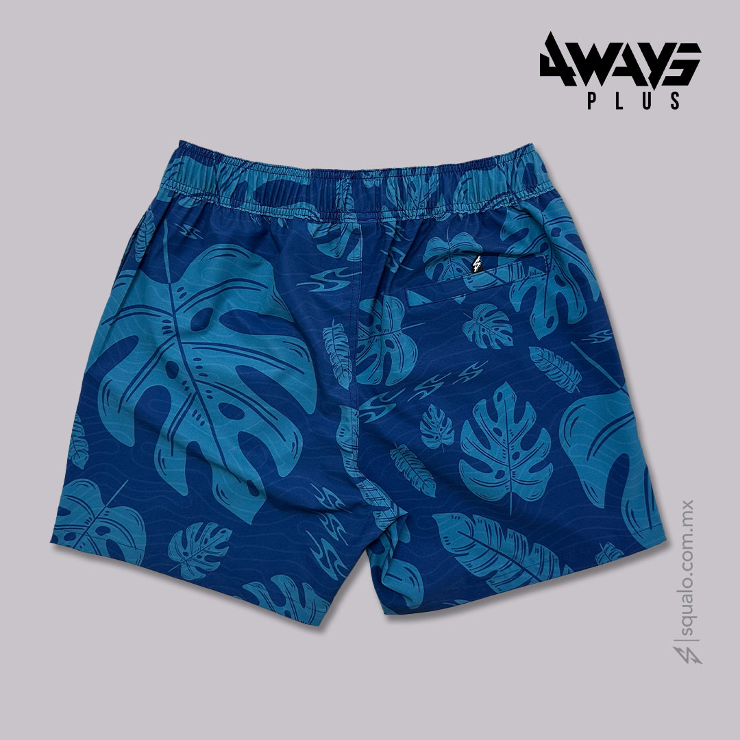 TRAJE DE BAÑO VOLLEY DEG AZUL 17"