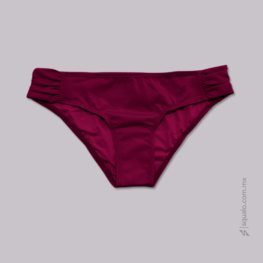 BIKINI BOTTOM XURFER 2982 BURGUNDY